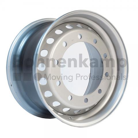 Колесо стальное 6.75X17.5 10/176/225 ET+135 B33 SILVER BOKA WHEEL Boka Wheel HMA 1452500/2750 KG-100 KM/H with VALVE