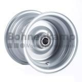 Колесо стальное 3.50BX10 H2 30X100/100 NO-HUB-CAP RAL9006 Silver